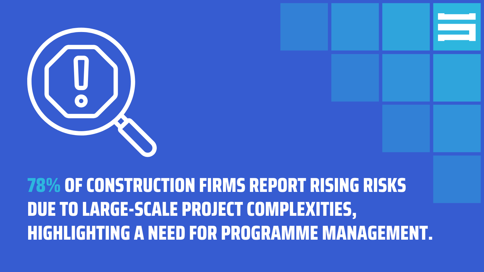 Program Management Statistic on Risks in large scale projects
